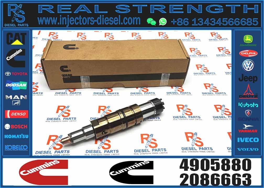 Common Rail Injector 4326959 5594515 5491600 Diesel Fuel Injectors 2872544 2031835 2030519 4905880 For Cummins SCANIA R