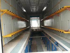 Quality Baking Oven for Container Painting Booth Full down draft Industral Spray Booth wholesale