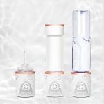 Reduce Fatigue 310ml Portable Hydrogen Water Generator Bottle Battery Powered