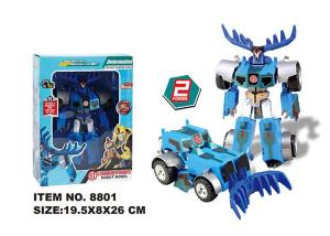 Quality Multi Color Children's Transformer Toys Manual Deformation Robot Model Car wholesale