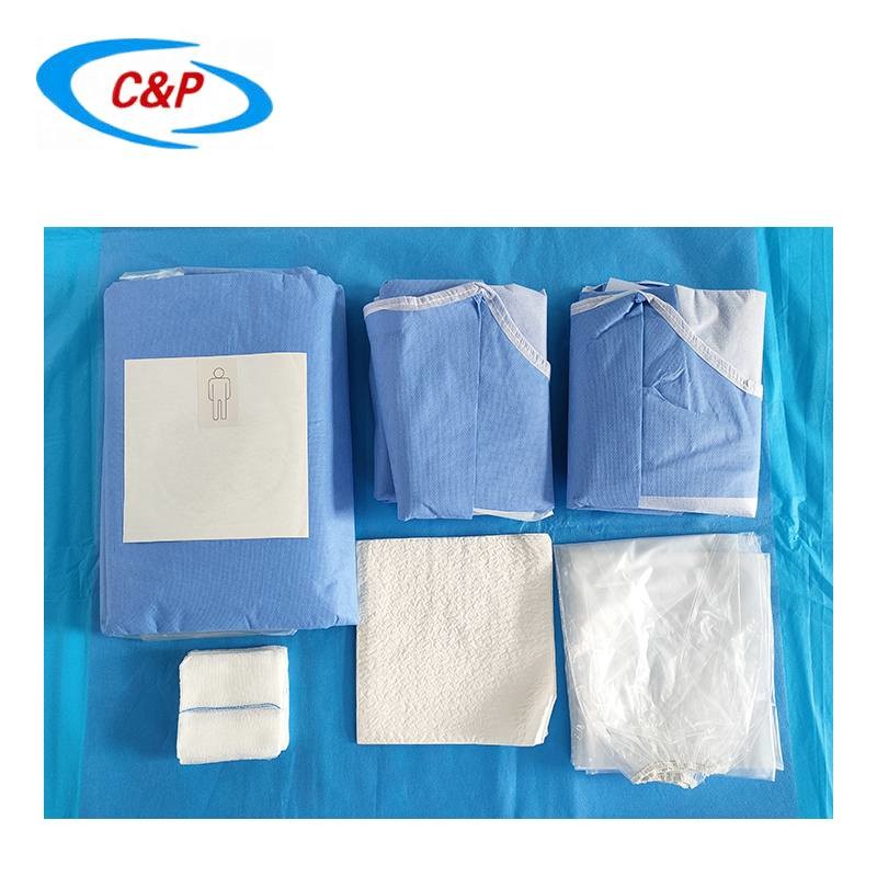 Surgical Operating Kit Angiography Drape Set for Medical Professionals