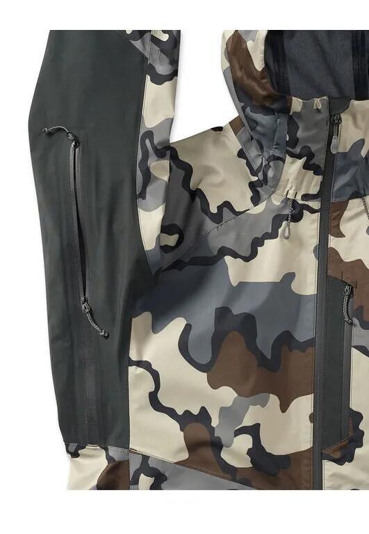 Men Lightweight Jacket Waterproof Breathable Camouflage Fishing Rain Jacket Outdoor Camo Hunting Jacket