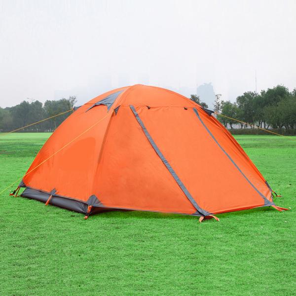 Lightweight 2 Person Camping Backpacking Tent With Carry Bag with Aluminum Pole