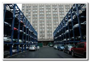 Quality Four Post Parking Lift 3-5 Floors/ Four Post Car Parking Lift multi-level parking system wholesale