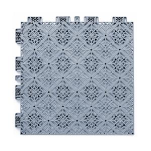 Quality Soundproof Gray Interlocking Sports Tiles PP Interlocking Flooring wholesale