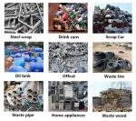 300-22000Kg/H Waste Glass Bottle Shredder Double Shaft Plastic Shredder Machine