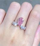 ZKZ Lab Diamond Jewelry Engagement Ring Wedding Ring Fancy