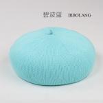 L18001 New design hot sale summer Knitted beret hats for ladies ,Fashion Summer
