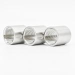 Flexible Straight Stainless Steel Pipe Fittings Hydraulic Quick Connect