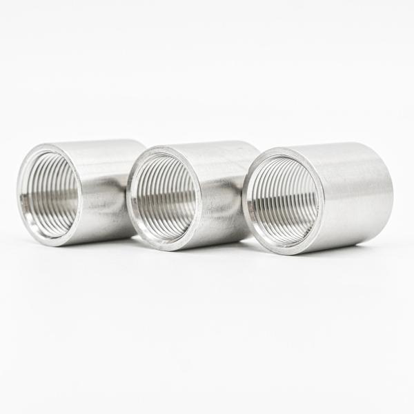 Flexible Straight Stainless Steel Pipe Fittings Hydraulic Quick Connect