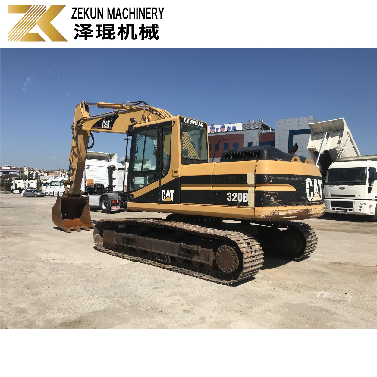 Caterpillar Hydraulic Crawler Machine CAT 320BL Excavator for Your Construction Site