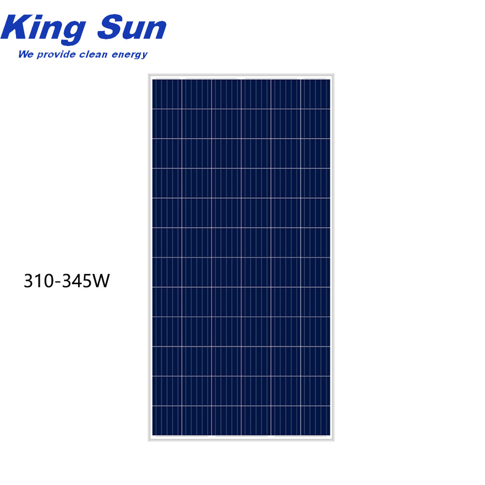 Polycrystalline 340 Watt Half Cell Solar Panel , Off Grid Solar Panels