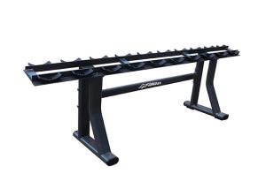 Quality Steel Single Tier Dumbbell Rack Weight Machine For Fitness Club wholesale
