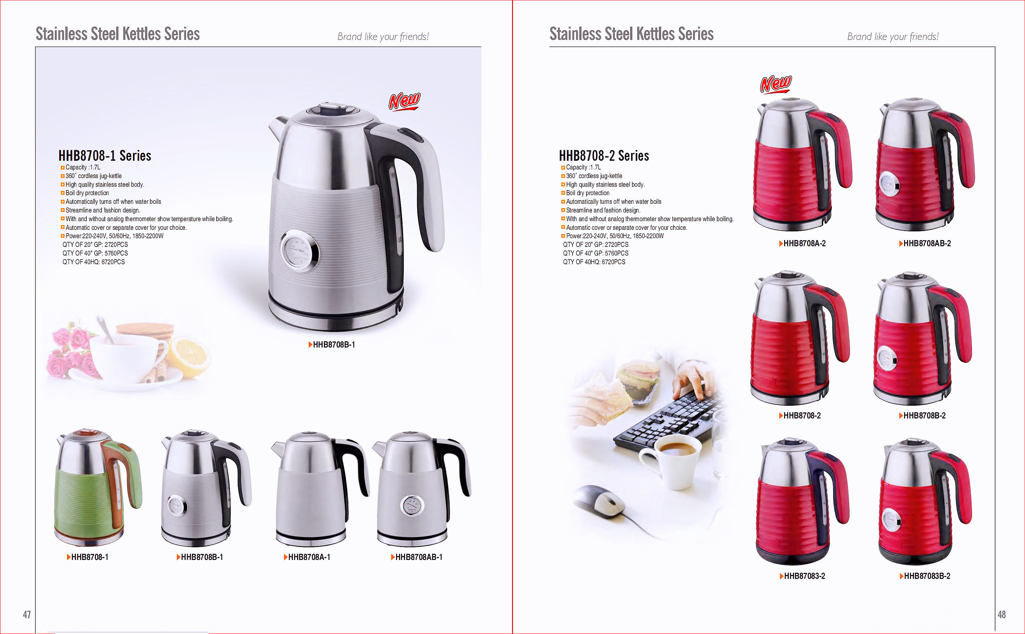 Household Stainless Steel Electric Kettle with App-Controlled Temperature Control