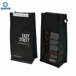 Standing Up Flat Bottom Resealable Printed Coffee Bags
