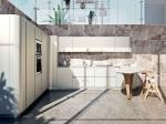 Modern Style High Gloss Modular Kitchen Cabinets with Kitchen Island Highly by