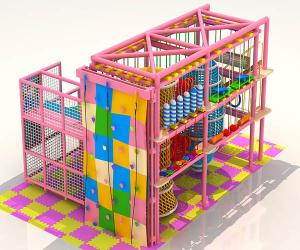 Quality Multilevel Adventure Rope Course Outdoor With Balance Bridge wholesale