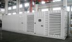 Container type 1000kva power cummins diesel generator 800kw KTA38 - G2A