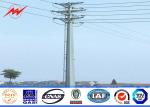 10M 2.5KN Steel Utility Pole Q345 material for Africa Electicity distribution