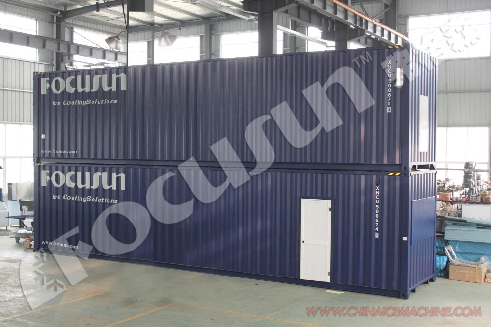 Normal Temperature Ice Storage Room FIM-80 Made of Galvanised Steel for Cooling Capacity