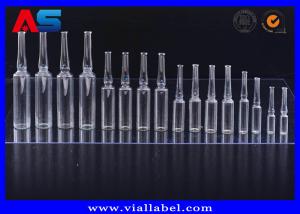 Quality Eco Friendly Ampoule Clear Small Glass Vials 5ml For Medicine Liquid wholesale