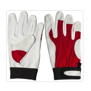 Quality Elastic Cotton Back Sheep Leather Gloves wholesale