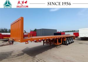 Quality 55 Ton Carbon Steel Q345B 4 Axle Flatbed Trailer wholesale