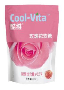Quality Skin Improving Soft Jelly Pectin Gummy Candy With Rose Extract Flower Shape wholesale