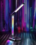 LED RGB Gaming Desk Lamp, Voice Activated Changing Colors Rhythm Light with