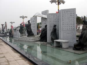 Quality Large Stone sculpture project for square wholesale