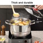 Factory Direct Sale Kitchen 8 Pcs Cooking Pots Cookware Sets Stainless Steel