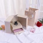 Luxury Double Door Gift Box Jewelry Necklace Gift Box Christmas Valentine's Day