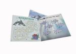 OEM / ODM Childrens Book Printing Embossing Surface Finish Cutsomized Logo