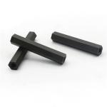 Stable SAE Grade2 Black Oxide 1/4"*20 3/8"*16 CS Hexagon Coupling Nuts Zinc and