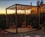 5-Way/Arm Pergola Extension 6x6 Steel Bracket Kit for Durable Wood Beam