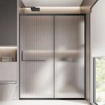 Frameless Glass Portable Shower Cabin 304 Stainsteel Steel Material
