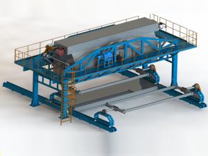 Quality Large Size Rock N Roll Rotomoulding Machine 380V 50Hz wholesale