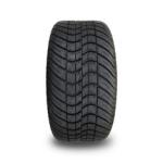 10'' Golf Cart Rim And 205/50-10 DOT Street Tire Assembly - Machined/Glossy