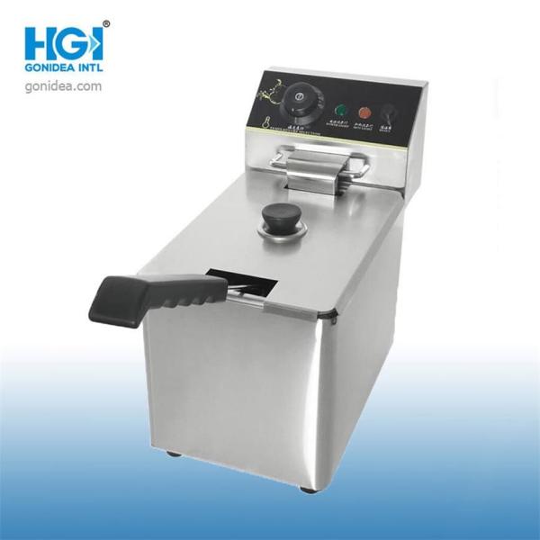 Kitchen Appliance 220V 4L Stainless Steel Countertop Commercial Electric Deep