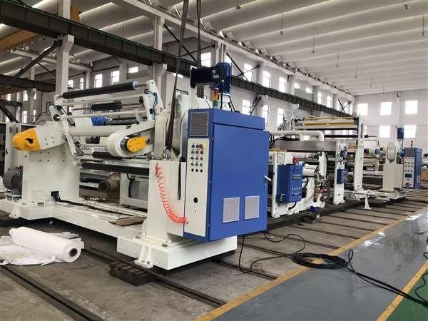 250m/Min Mechanical Driven Single Paper Coating PE Resin Extrusion Lamination