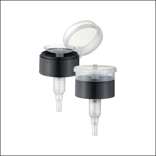 Non Spill Cosmetic Makeup Cleaner Remover with Spring Outside Nail Pump OEM/ODM