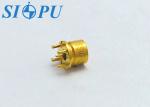 RF Coaxial SSMP Male PCB Soldering Connector Glass Sintering