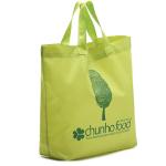 Reusable tote 190T 11x9cm Nylon Folding Shopping Bag
