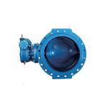 EN12266 Ductile Iron Double Eccentric Butterfly Valve DN150