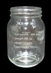 Serial whiskey Glass bottle
