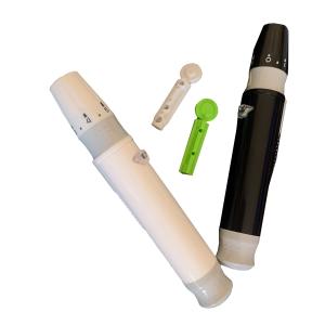 China OEM Medical Safety Blood Lancet Pen Painless Reusable Lancing Device on sale