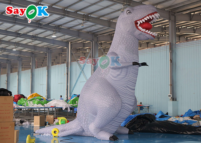 Decoration Inflatable Tyrannosaurus Dinosaur 5m For Advertising