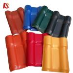EXW MOQ 200 Sqm Precio Teja PVC ASA Cover Roofing Sheet 1050mm Colonial Spanish