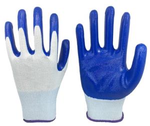 Quality 32 Grams Firm Grip Nnitrile Coated Hand Gloves Non Slip For Gardening wholesale