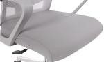 Gray Ergonomic visitor seating chair meeting chair mesh chair